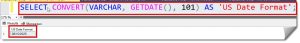 SQL Server Date Formatting