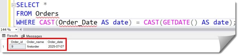 SQL Server Check If Date Is Today - SQL Server Guides