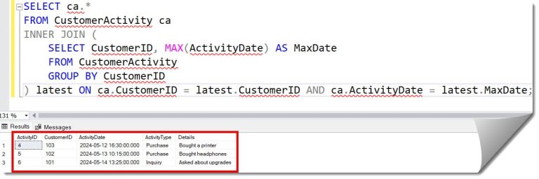 SQL Server Get The Latest Record By Date - SQL Server Guides