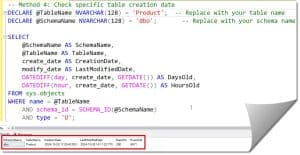How to Check Table Creation Date in SQL Server - SQL Server Guides