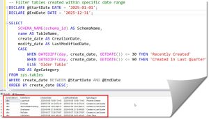 How to Check Table Creation Date in SQL Server - SQL Server Guides
