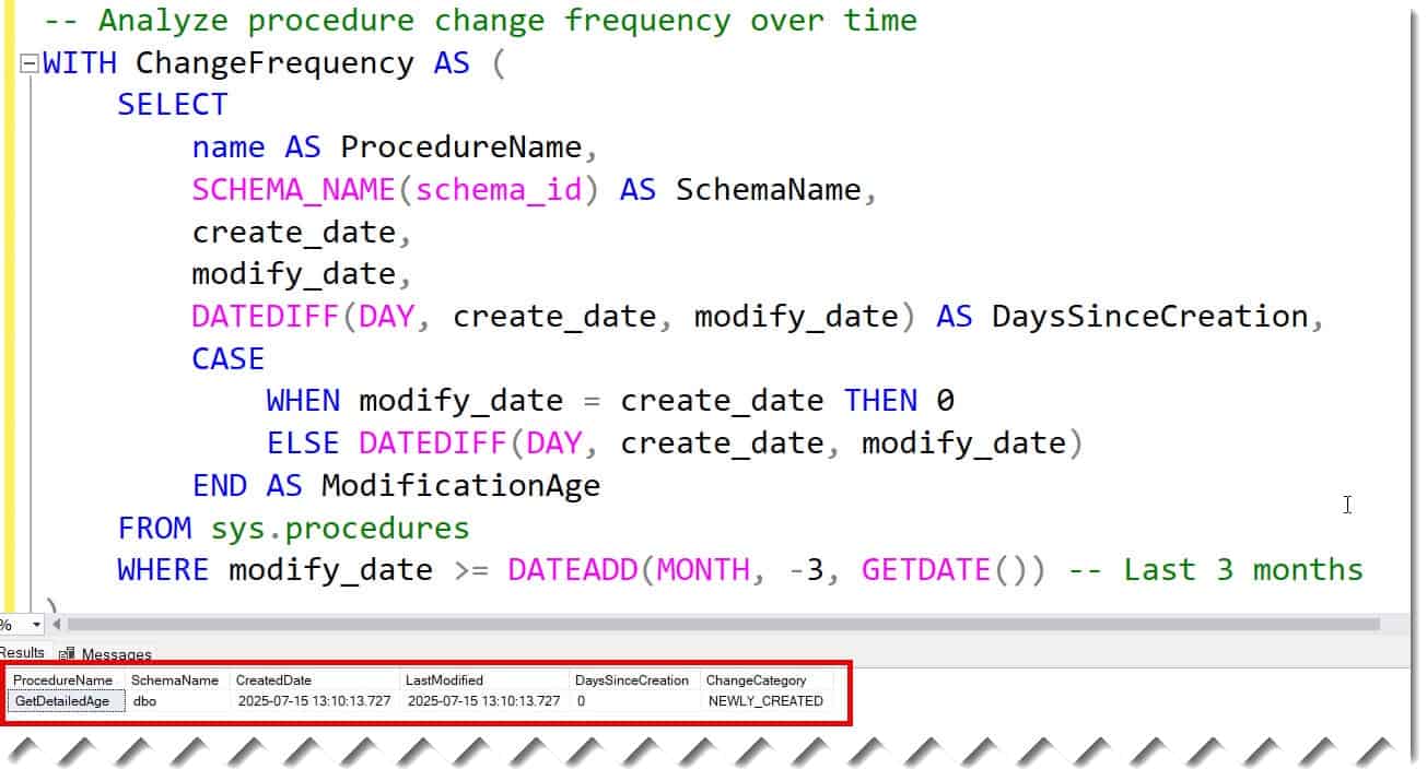 Get Stored Procedure List in SQL Server by Modified Date - SQL Server ...