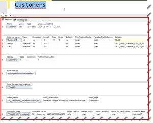 Describe Table in SQL Server - SQL Server Guides
