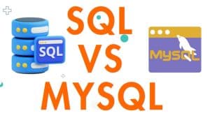SQL vs MySQL