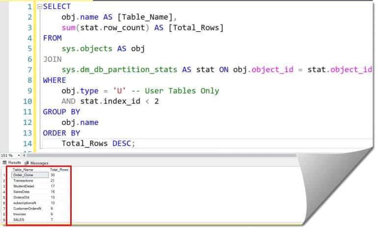 SQL Get Number Of Rows In Table - SQL Server Guides