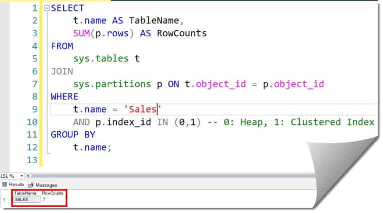 SQL Get Number Of Rows In Table - SQL Server Guides