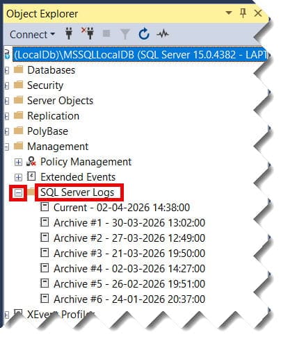 SQL Server Error 18456