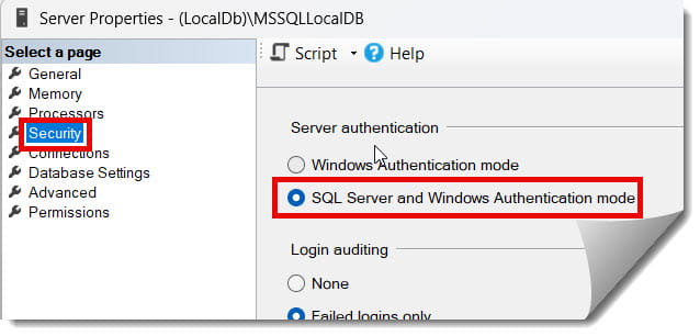 ms sql server error 18456