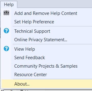 Update SSMS
