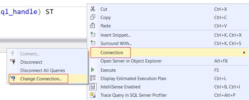 ssms intellisense not working for one database
