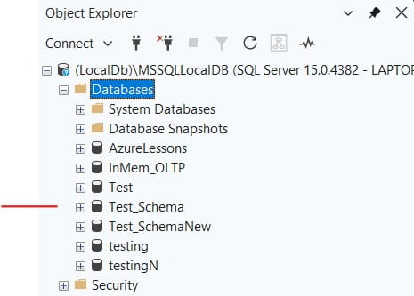 Detach Database SSMS