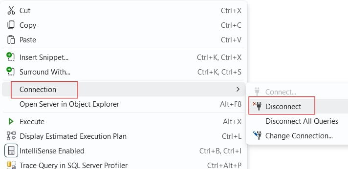 How to Refresh the IntelliSense Cache sql