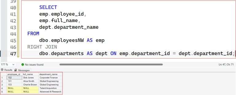 SQL LEFT JOIN vs RIGHT JOIN - SQL Server Guides