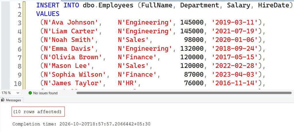 How to Find Top 3 Employees by Salary in SQL Server
