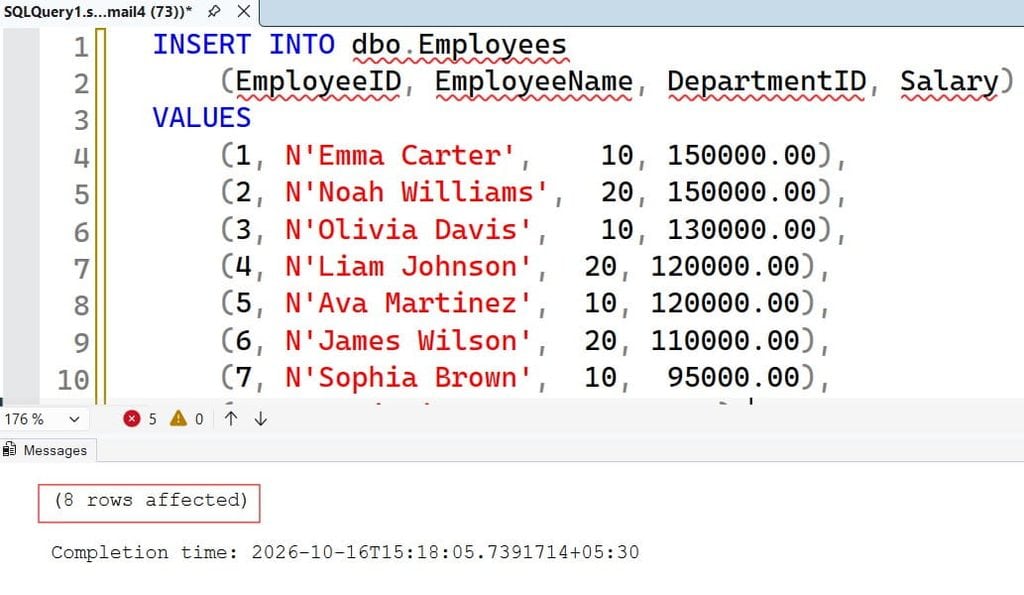 how to find the 3rd highest salary in sql server