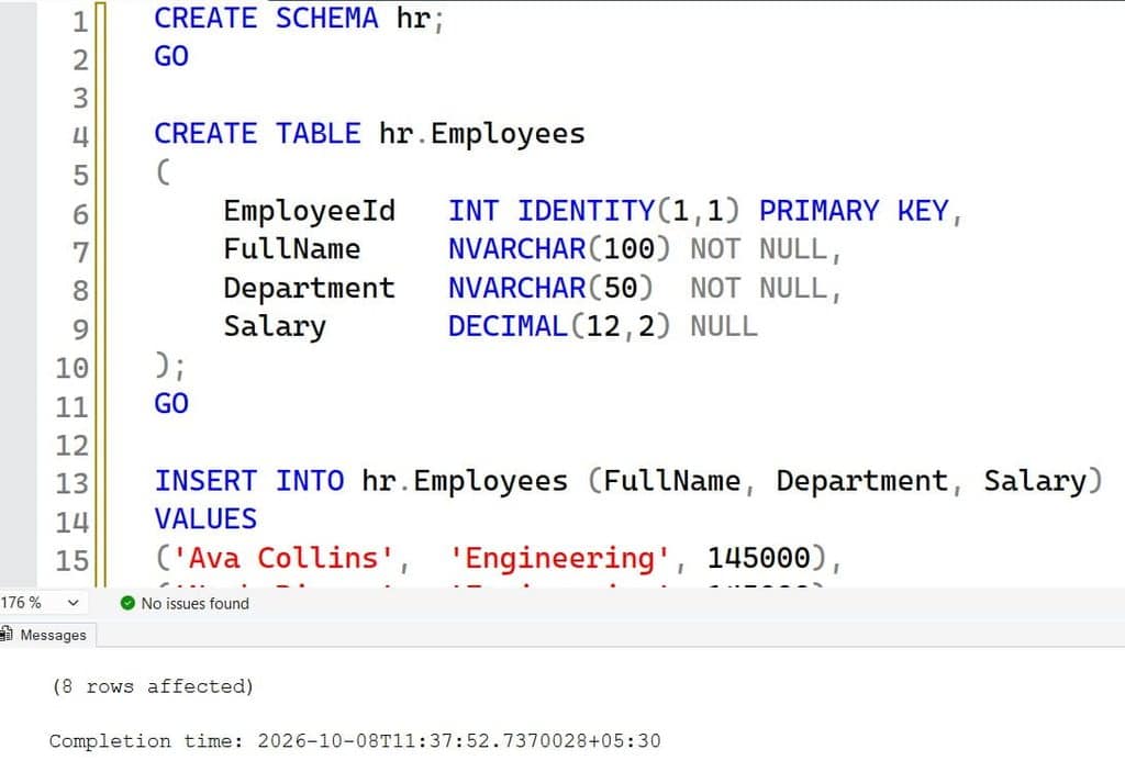 how to get second highest salary in sql server